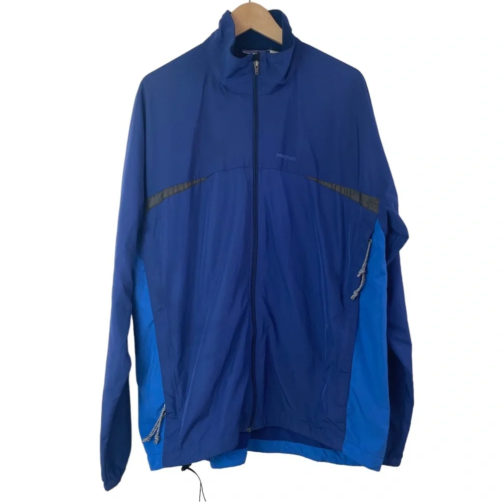 Patagonia Vintage Men's Integral Lightweight Zip Jacket in Horizon Blue Size XL